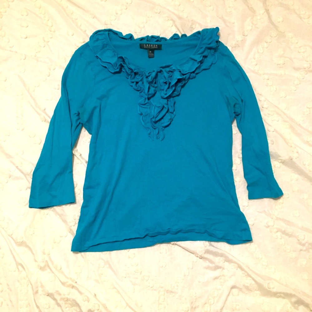 Blue Half Sleeve Shirt